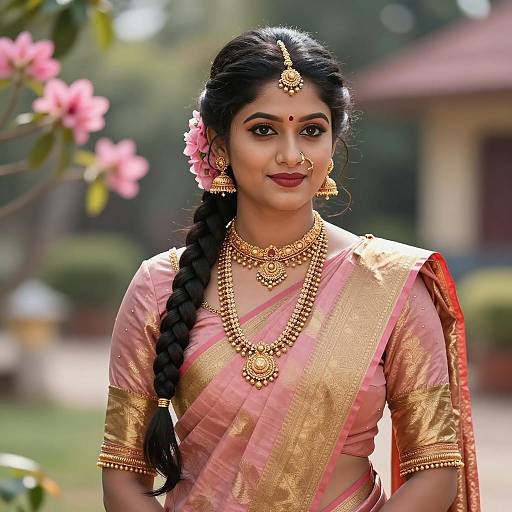 Elegant South Indian Bridal Portrait