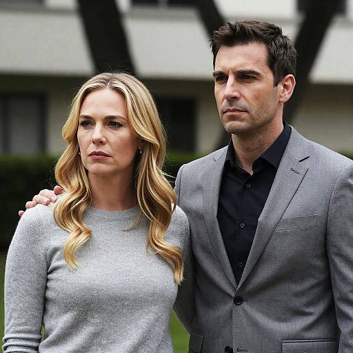 Candid Outdoor Portrait of a Couple