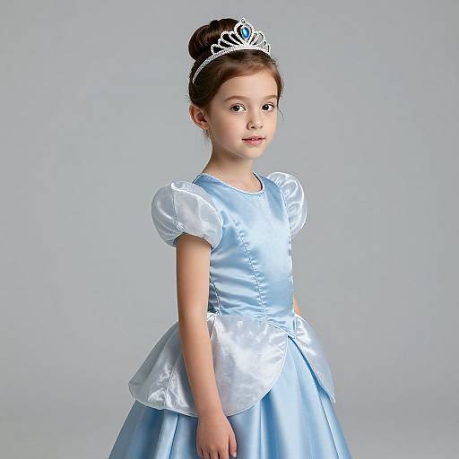 Realistic Cinderella Kid Portrait