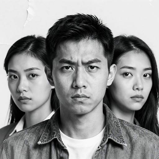 Intense Expressions on Crumbled Paper