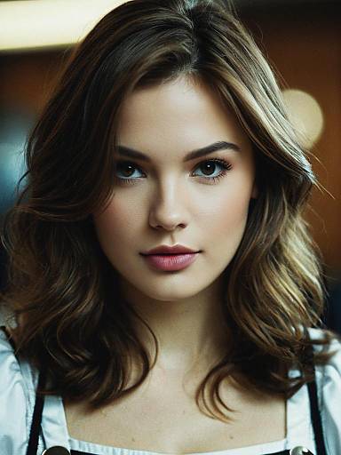 Realistic Tiffani Costume Upper-Body Portrait