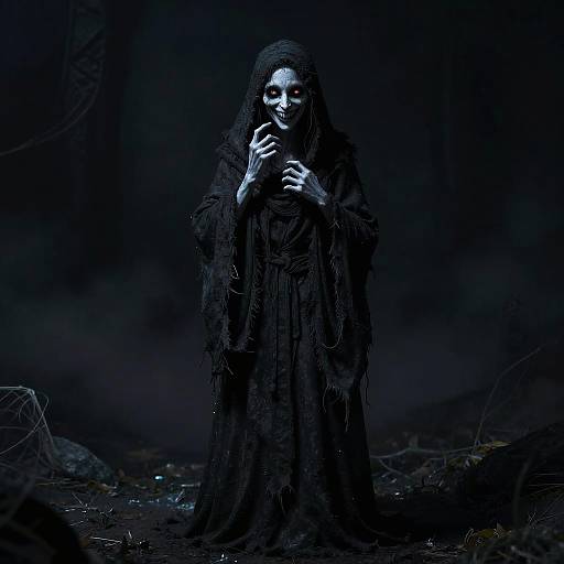 Shadowy Revenant in Tattered Robes