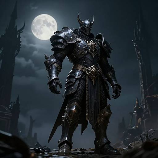 Ultra Detailed Gothic Dark Paladin