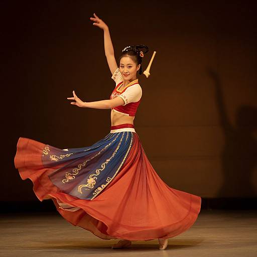 Traditional Chinese Wish Dance