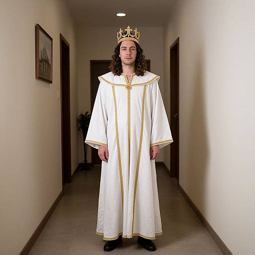 Haman Costume Purim Celebration