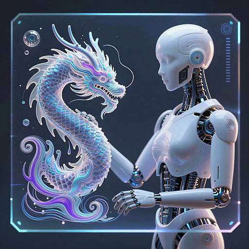 AI Assistant Crafting Ethereal Designs