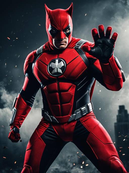 Crimson Paw: Heroic Action Portrait