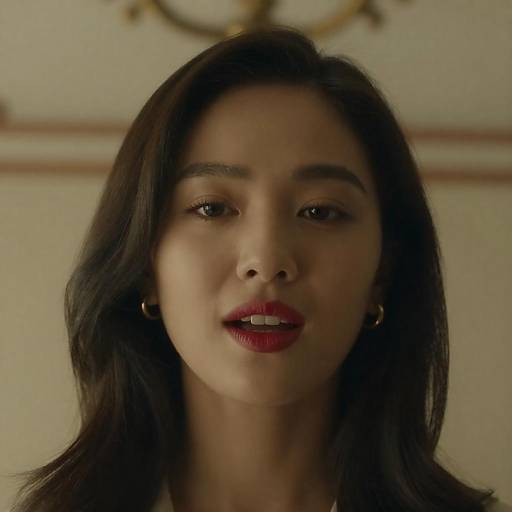 Warm Portrait of a Smiling Woman