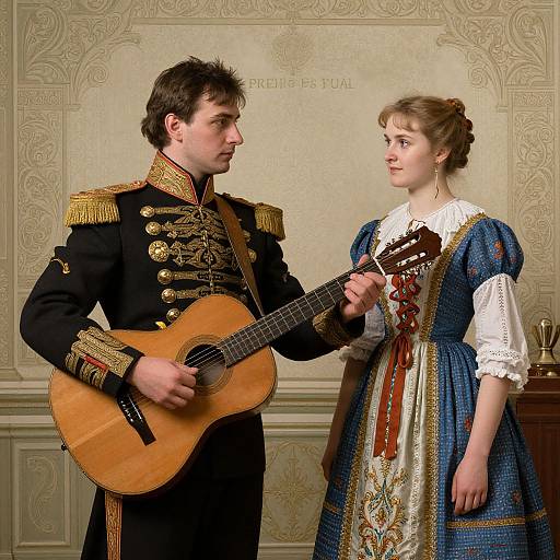 Russian Classic Art Military Duo