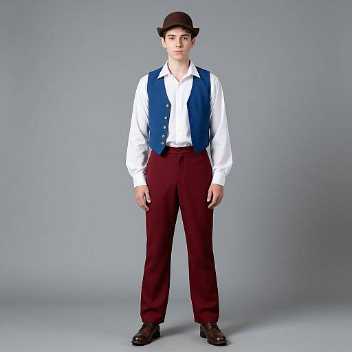 Retro Male Costume Portrait