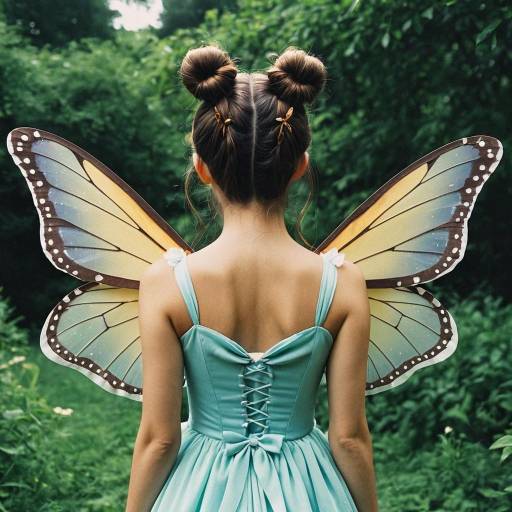 Enchanting Fairy Princess Costume with Wings