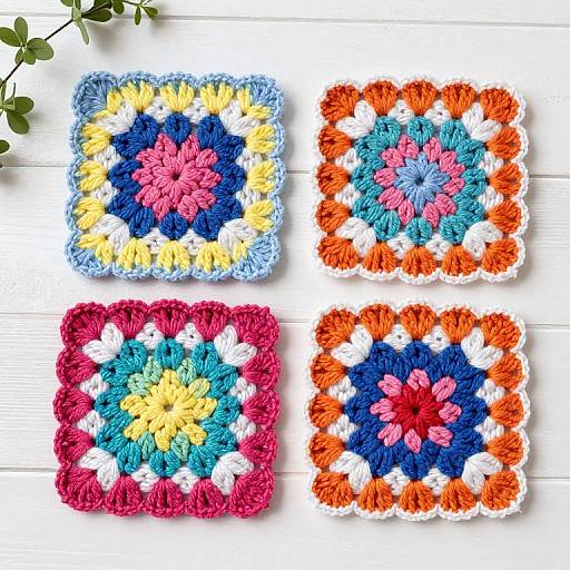 Easy Gorgeous Granny Triangle Pattern
