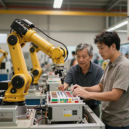 AI Automation Transforming Industrial Labor