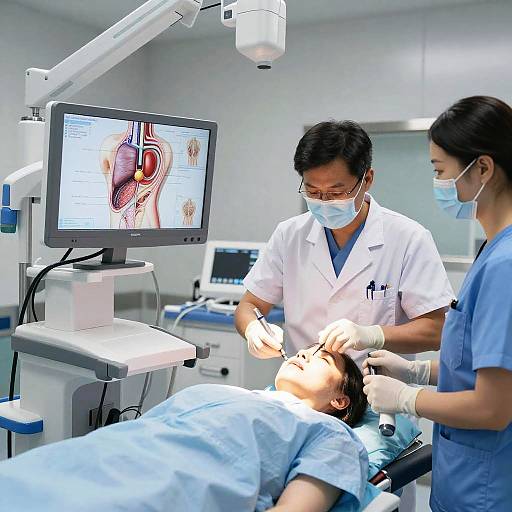 Modern Colonoscopy Procedure in Clinic