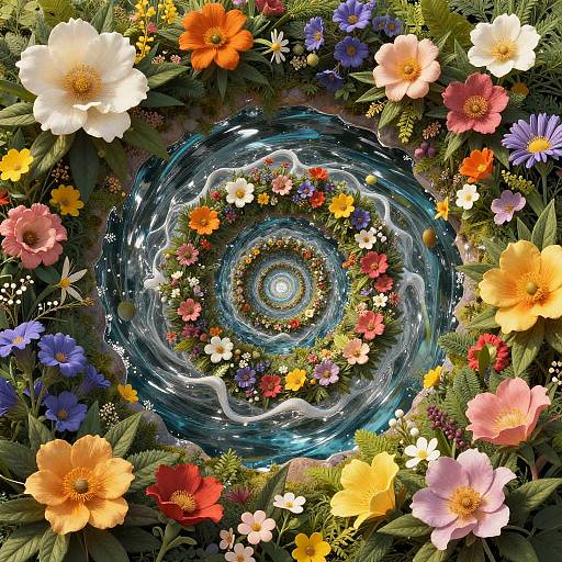 Mesmerizing Zyklus Spiral of Nature