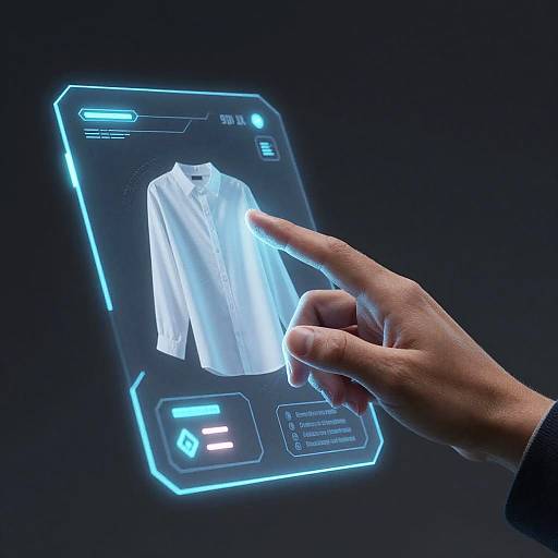 Futuristic AI Clothing Remover App