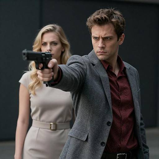 Tense Moment: Conflict in Focus