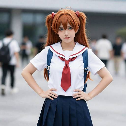 Ochaco Uraraka Cosplay Photo Pose