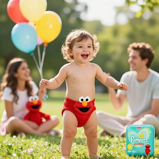Elmo Diaper Outdoor Toddler Joy