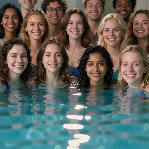 Liquid Starlight Reflecting Parallel Selves