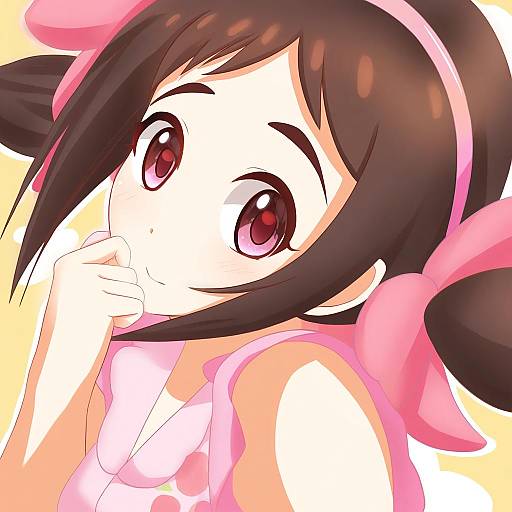 Illustration of Muramatsu sakura, idolmaster in the style of Nekoda (maoda)