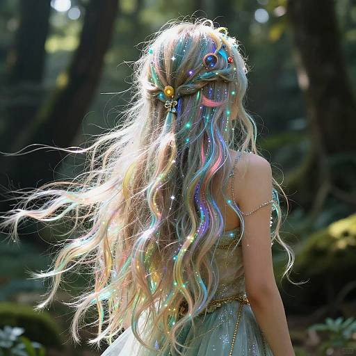 Mystical Flowing Fantasy Hairstyles