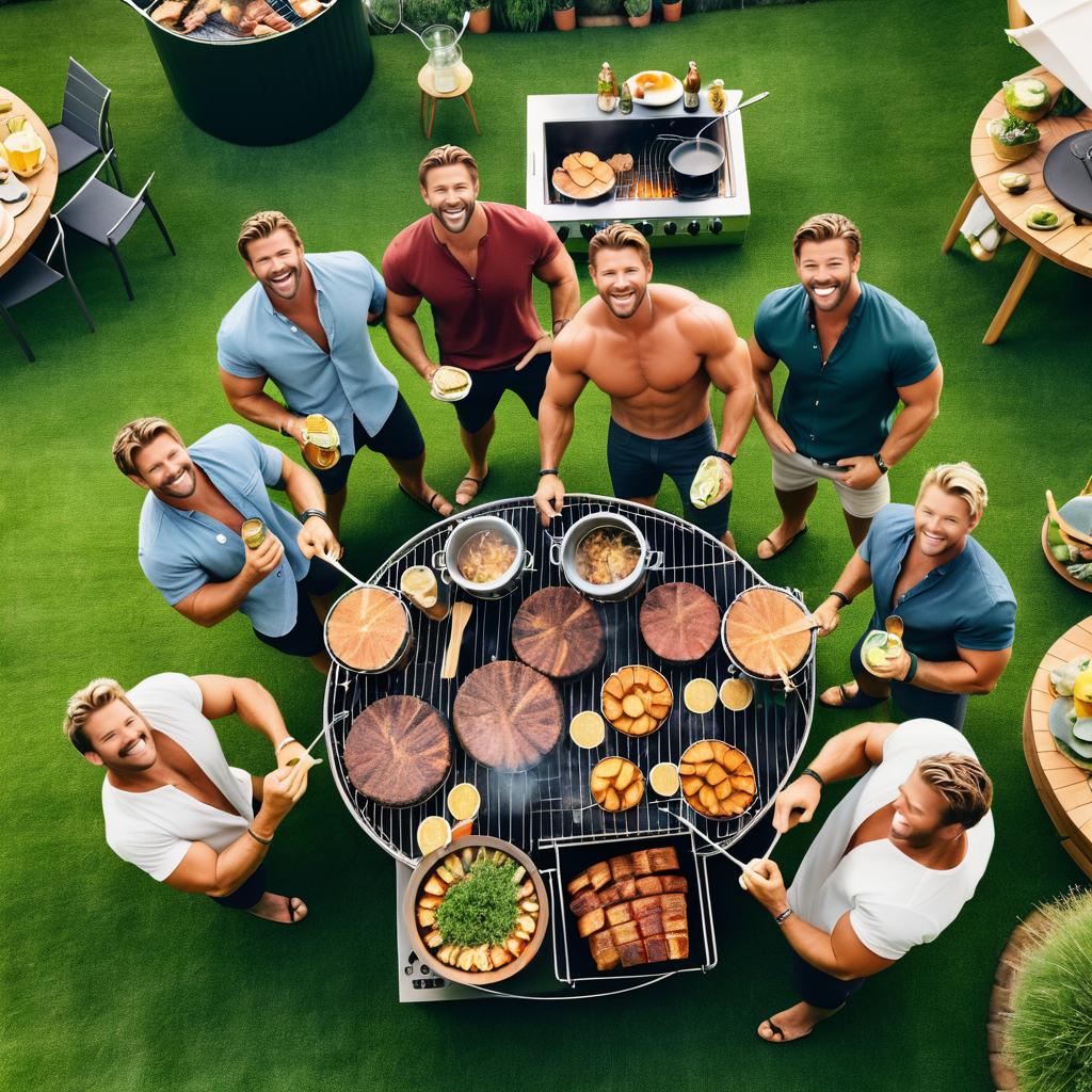 Chris Hemsworth's Backyard Barbecue Celebration