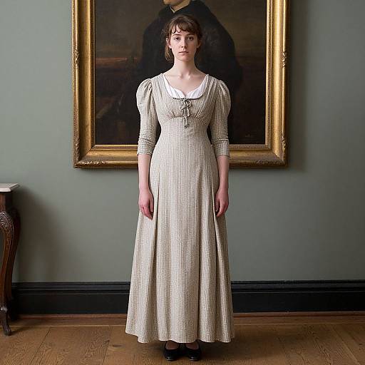 British Vintage Dress by Painting