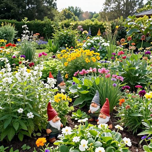 Hyper-Realistic Wide Angle Summer Garden