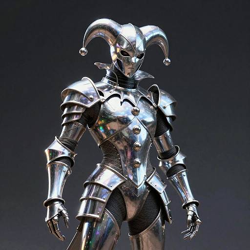 Hyperdimensional Court Jester Portrait