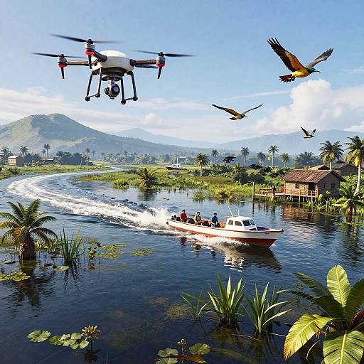 GTA 6 Everglades Racing Scene