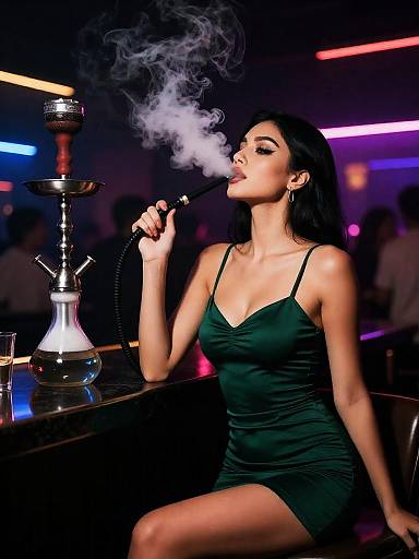 Emerald Shisha Nightclub Femme Fatale