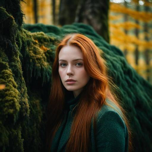 Cinematic Portrait of a Young Redhead