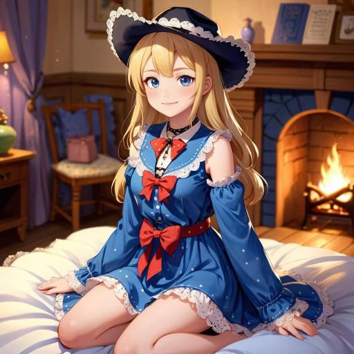 Whimsical Cowboy Shot of Abigail Williams