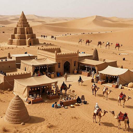 Enchanted Desert Village Bazaar