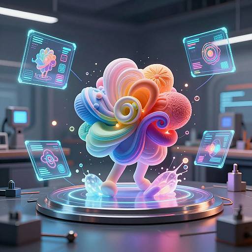 Futuristic 3D AI Sculpture Workshop