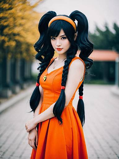 Lifestyle costume photo of Ashley (warioware). Cosplay clothes