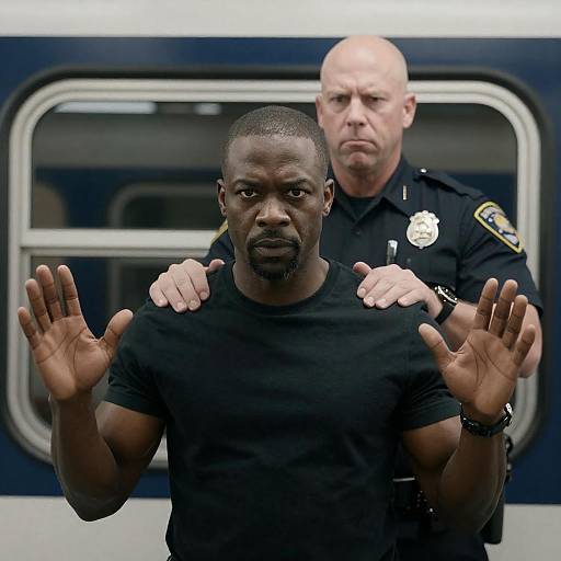 Intense Encounter on a Train