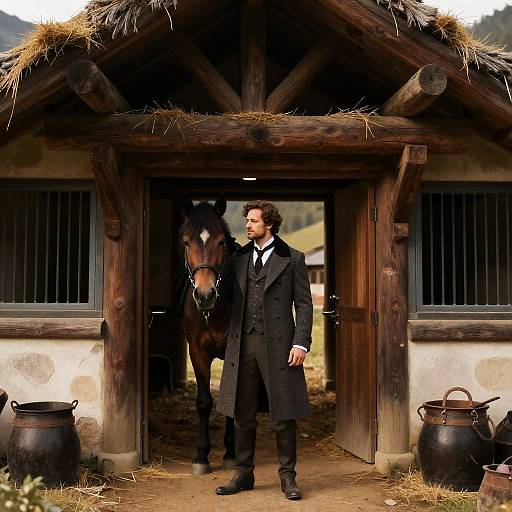 Centaur Groom at Mountain Monastery Stable