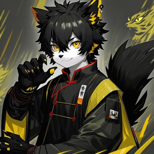 Illustration of Aak (arknights), arknights in the style of Yamanokami eaka