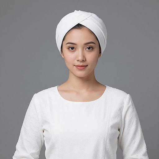 Traditional White Wedding Attire