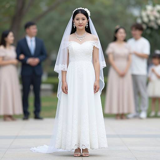 Elegant Summer Bridal Portrait