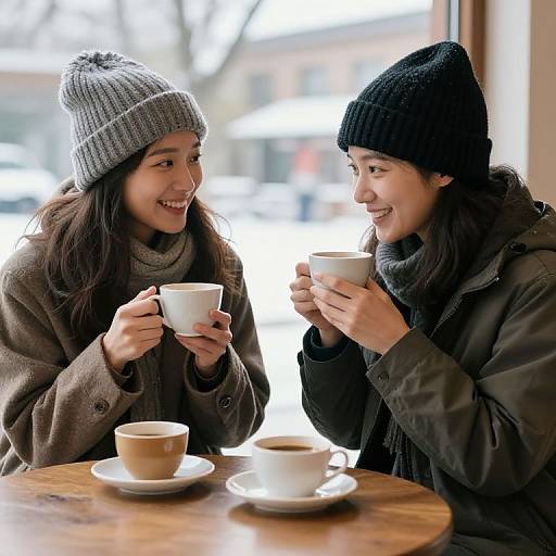 Cozy Winter Tea with Friends