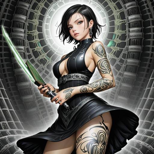 Gothic Girl in Lost Odyssey Attire