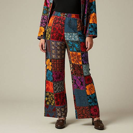 Vibrant Gypsy Patchwork Fashion