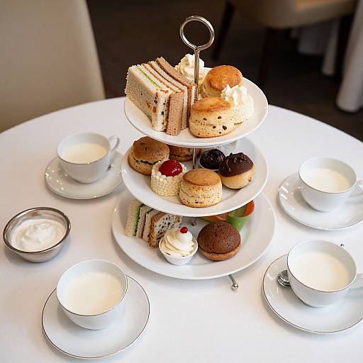 Elegant Afternoon Tea Arrangement
