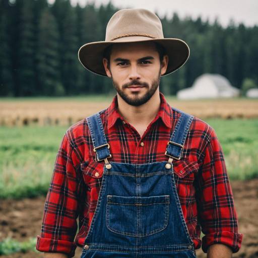 Casual Farmer Outfit in Nature