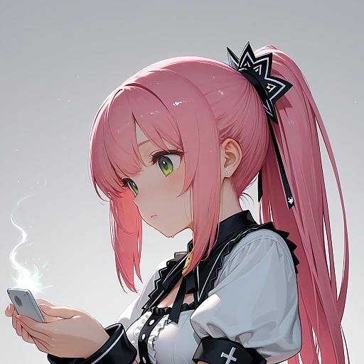 Illustration of Hana (pangya), pangya in the style of Eiri (eirri)