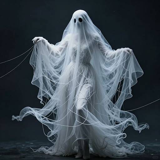 Ghosts Weaving Memory Dress