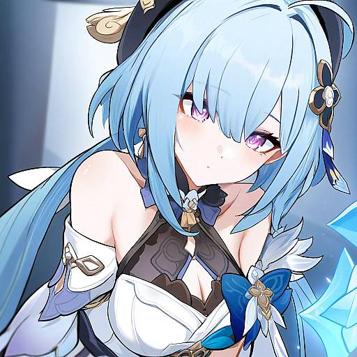 Illustration of Griseo, honkai (series) in the style of Shiming liangjing